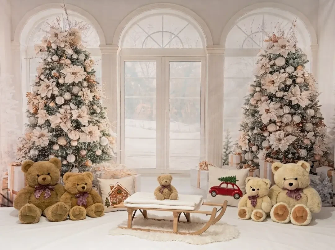 noël blanc Élégant féerie hivernale noël blanc Élégant féerie hivernale