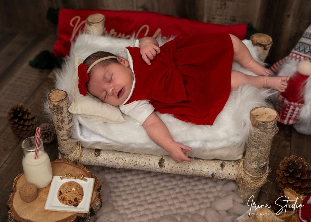 photographe bebe noel