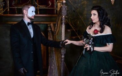 Photographe couple : L&rsquo;élégance et le mystère du Fantôme de l&rsquo;Opéra